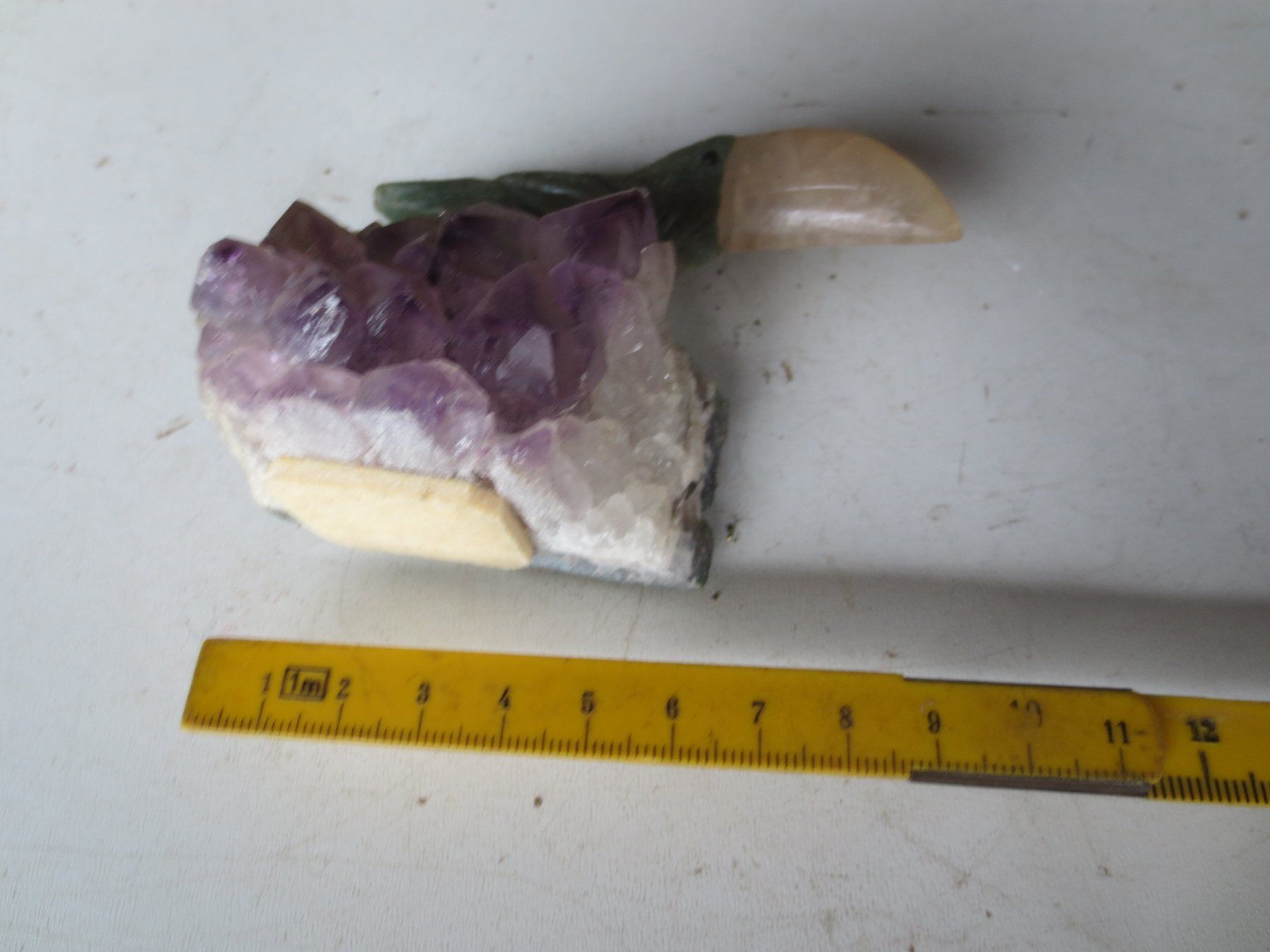 Mineralien & Heilsteine: Amethyst Vogel – Gebraucht aus Weier im Emmental von waefler03 4