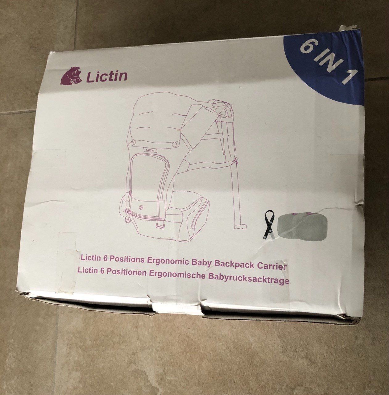 Marsupi portabebè: Babytrage Lictin – Usato da würenlos venduto da nou_8btk 4