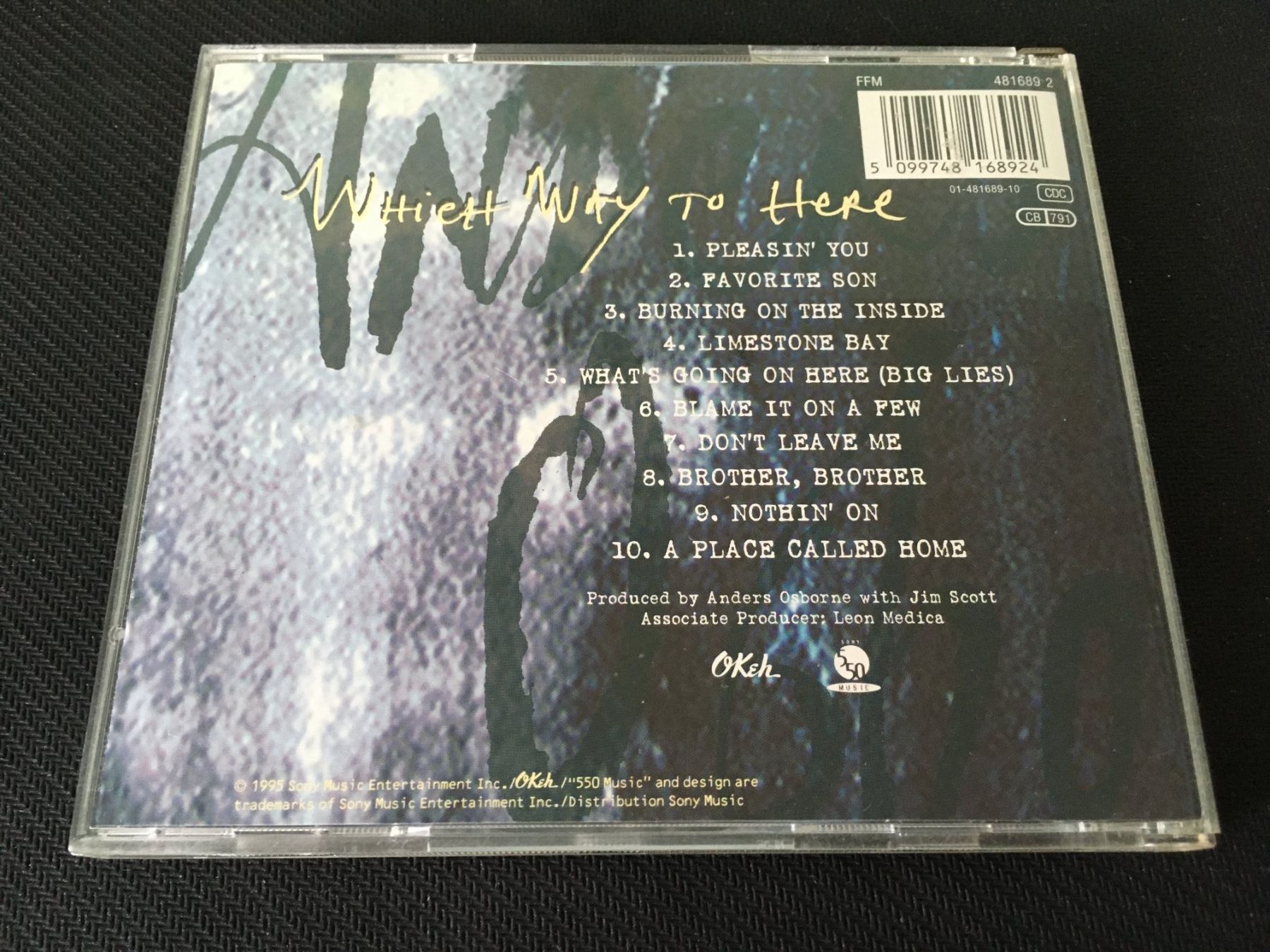 CD: Anders Osborne - Which way to here -CD- – Usato da St.Gallen venduto da MedienJoe 2