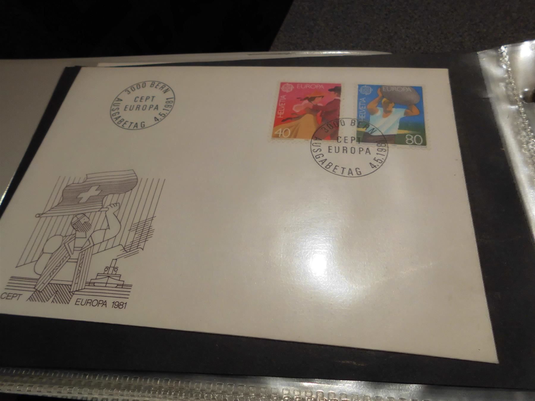 Alle Briefmarken: Briefmarke Europa 04.05.1981 – Gebraucht aus Zürich von abraxas1291