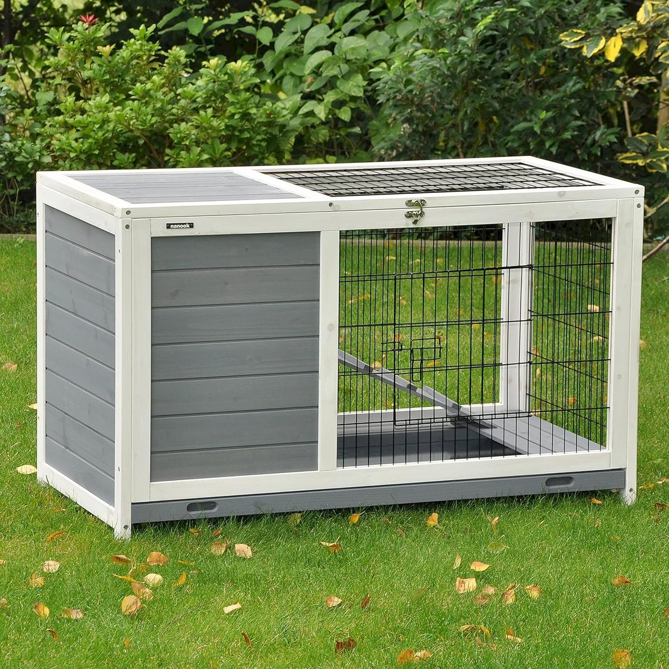 Cages, transport & sécurité: Kleintierstall Easy grau / weiß – Neuf avec emballage d'origine à Bottighofen par zaap 7