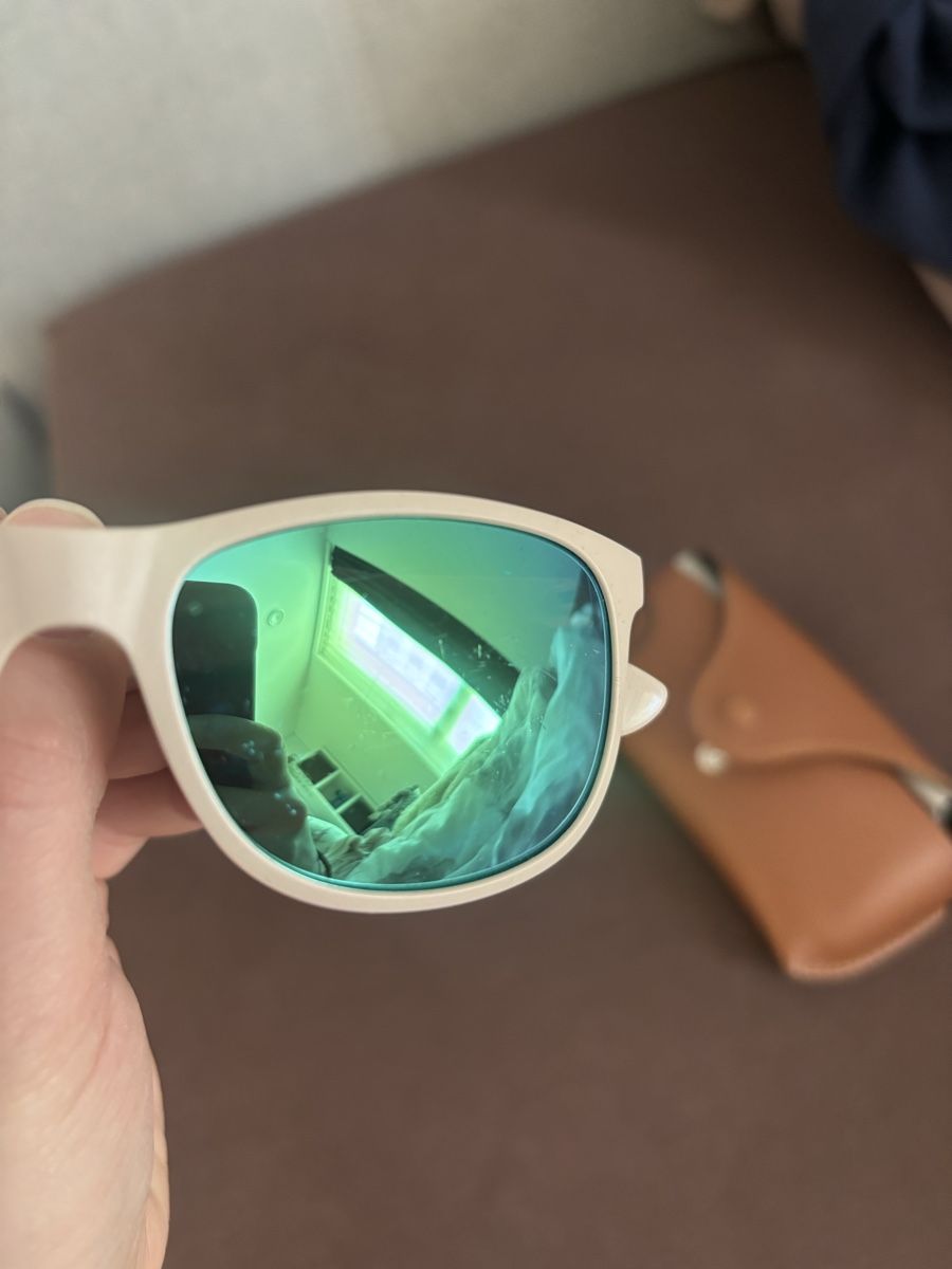 Ray-Ban Occhiali & Lenti: Ray-Ban Sonnenbrille hellbeige/weiss – Usato da Staufen venduto da sarinaluescher 1