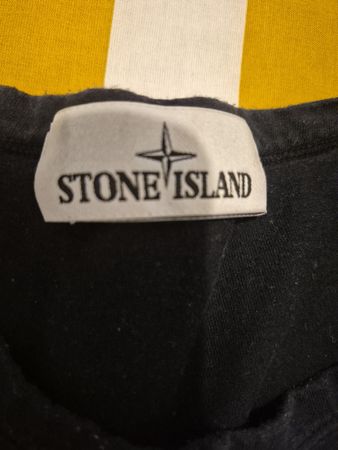 T-shirt Stone Island bue T.M homme