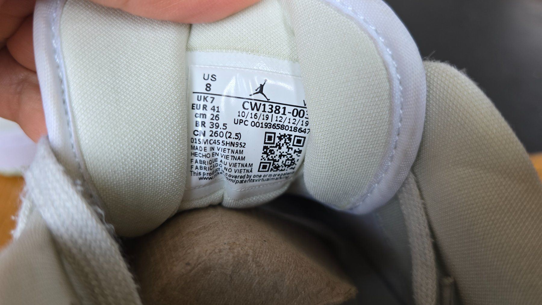 Jordan Scarpe da uomo: Nike Jordan one low schuhe EU 41 – Usato da Wallisellen venduto da theblacksheep 2