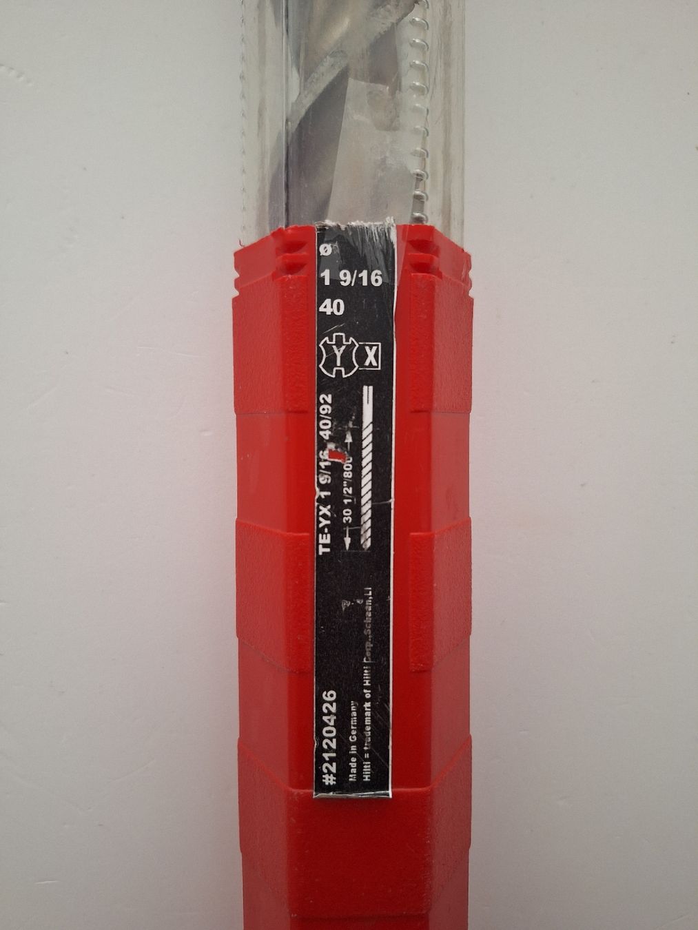 Hilti Alle Werkzeuge: Hilti Hammerbohrer - TE-YX 1 9/16 – Gebraucht aus Basel von Kunterbunt12 1