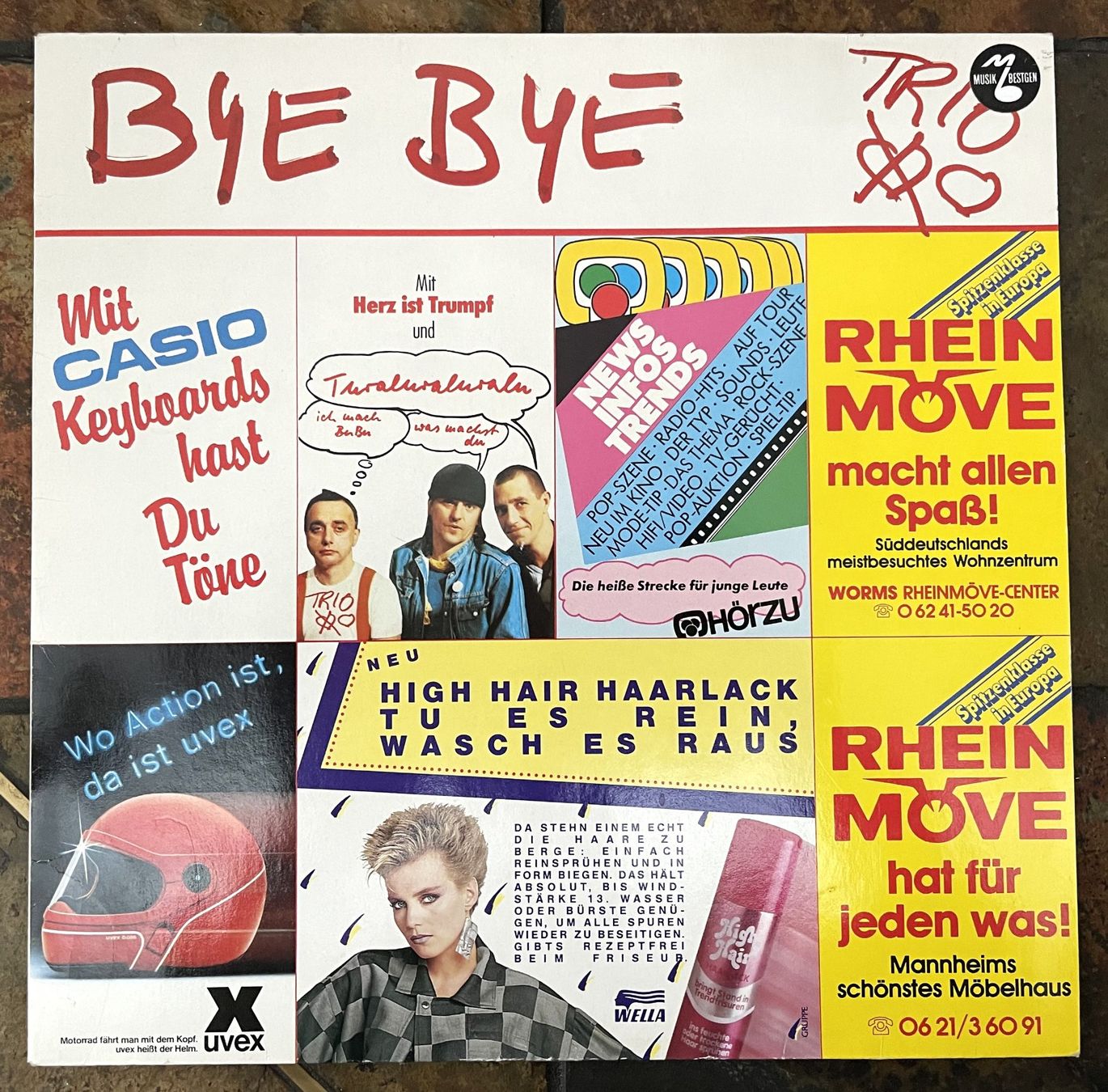 Dischi in vinile: Trio – Bye Bye - Vinyl 1983 – Usato da Oftringen venduto da Vucki