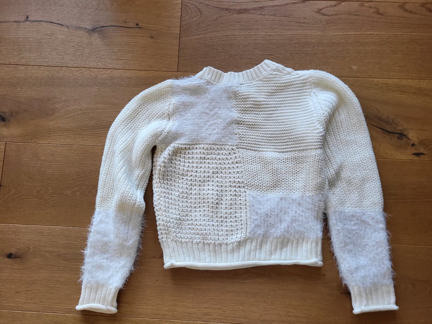 Tally Weijl Top: Pull Tally Weijl Hiver, chaud et stylé, taille S, Blanc – Usato da Courroux venduto da Belleange 1