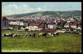AK La Chaux-de-Fonds, Vue générale
