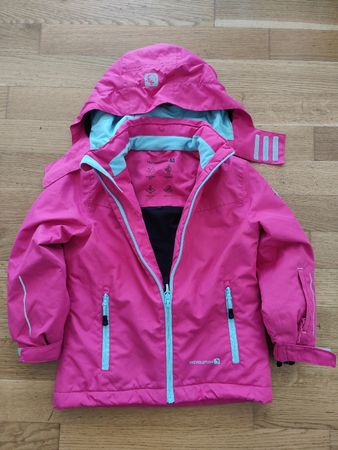 Trevolution Skijacke, Pink, Grösse 104, Wasserdicht
