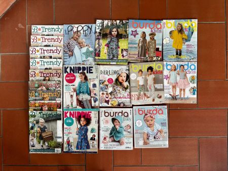 Diverse Schnittmusterhefte für Kinderkleider