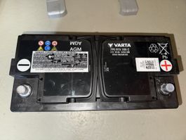Varta AGM Autobatterie 12V 92Ah 850A gebraucht Zustand
