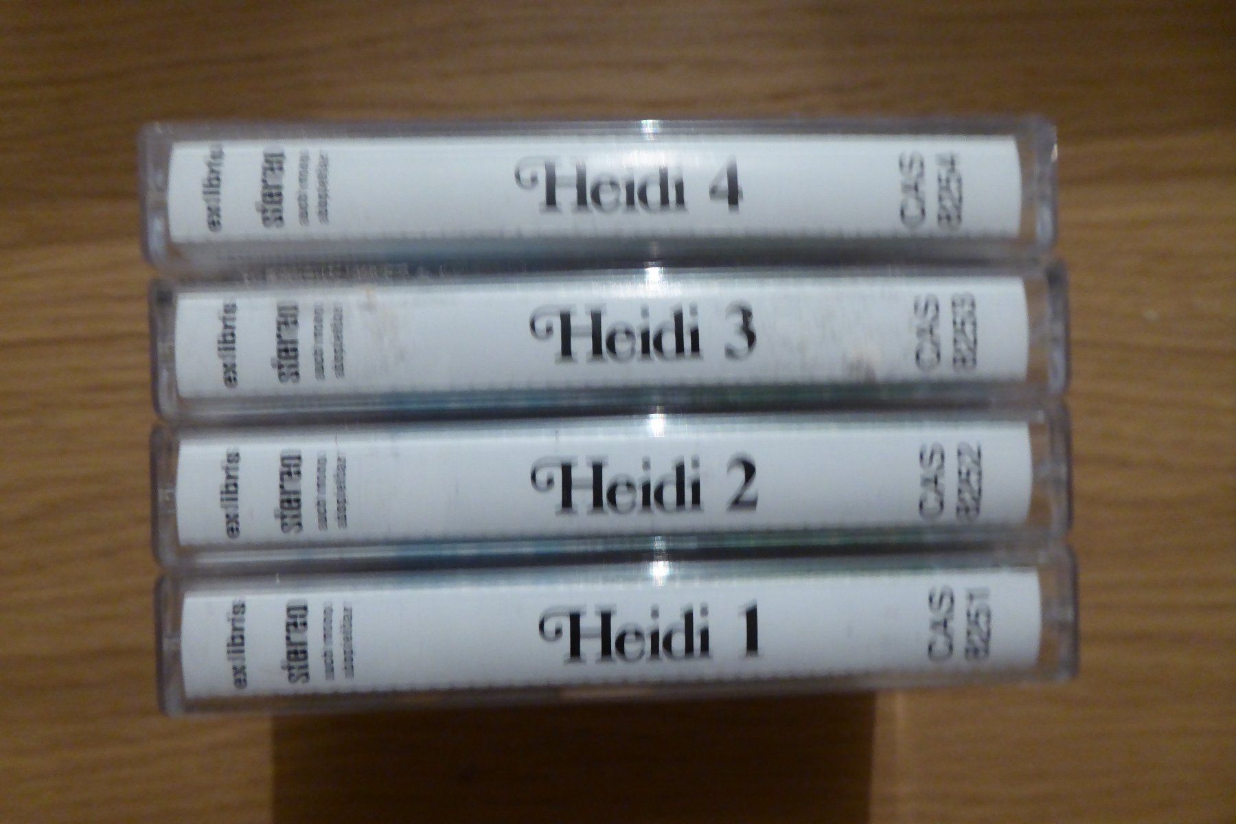 Musicassette: 4x MCs Heidi – Usato da Allschwil venduto da Summelsarium 2