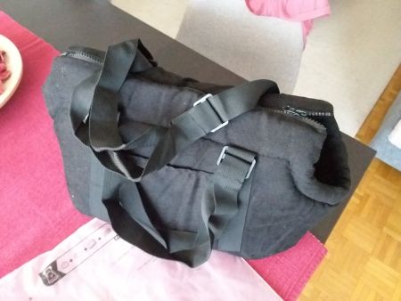 Sac de transport pour chien, noir, pratique NEUF