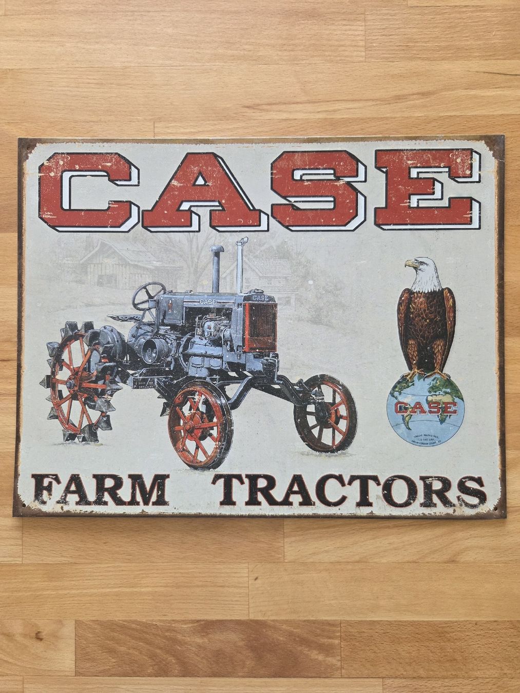 Insegne: Blechschild CASE FARM TRACTORS Deko Schild  – Usato da Dorf venduto da AR15PRO
