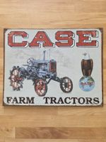 Blechschild CASE FARM TRACTORS Deko Schild 
