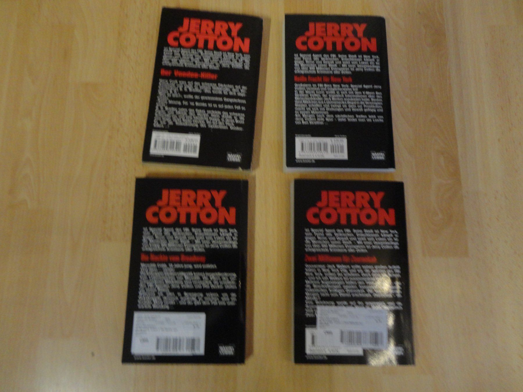 Libri: Jerry Cotton (Viererpack) – Usato da Villmergen venduto da Venusmond 1