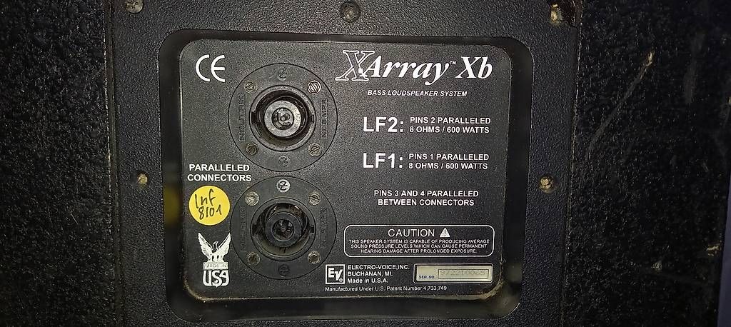 Casse acustiche: Electro Voice XArray  – Usato da Buochs venduto da von_mzm8 1