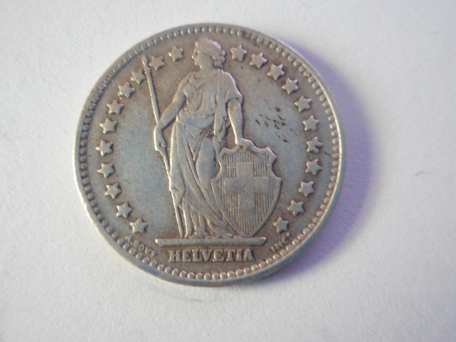 Alle Münzen: 1 Fr. 1937 silber – Gebraucht aus Kriegstetten von pizlad2010 1