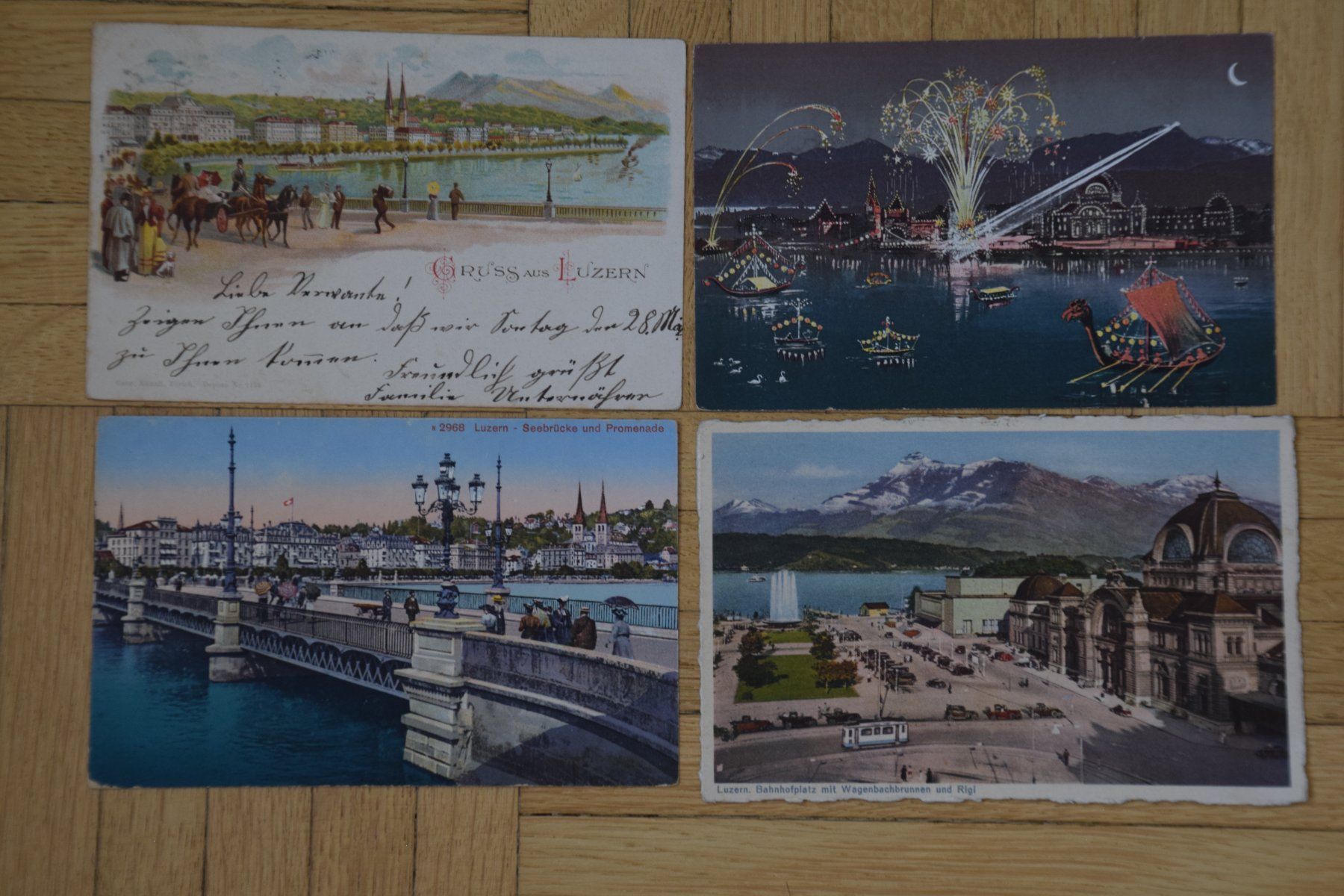 Cartoline postali: 20 AK Luzern – Usato da Luzern venduto da CH2018