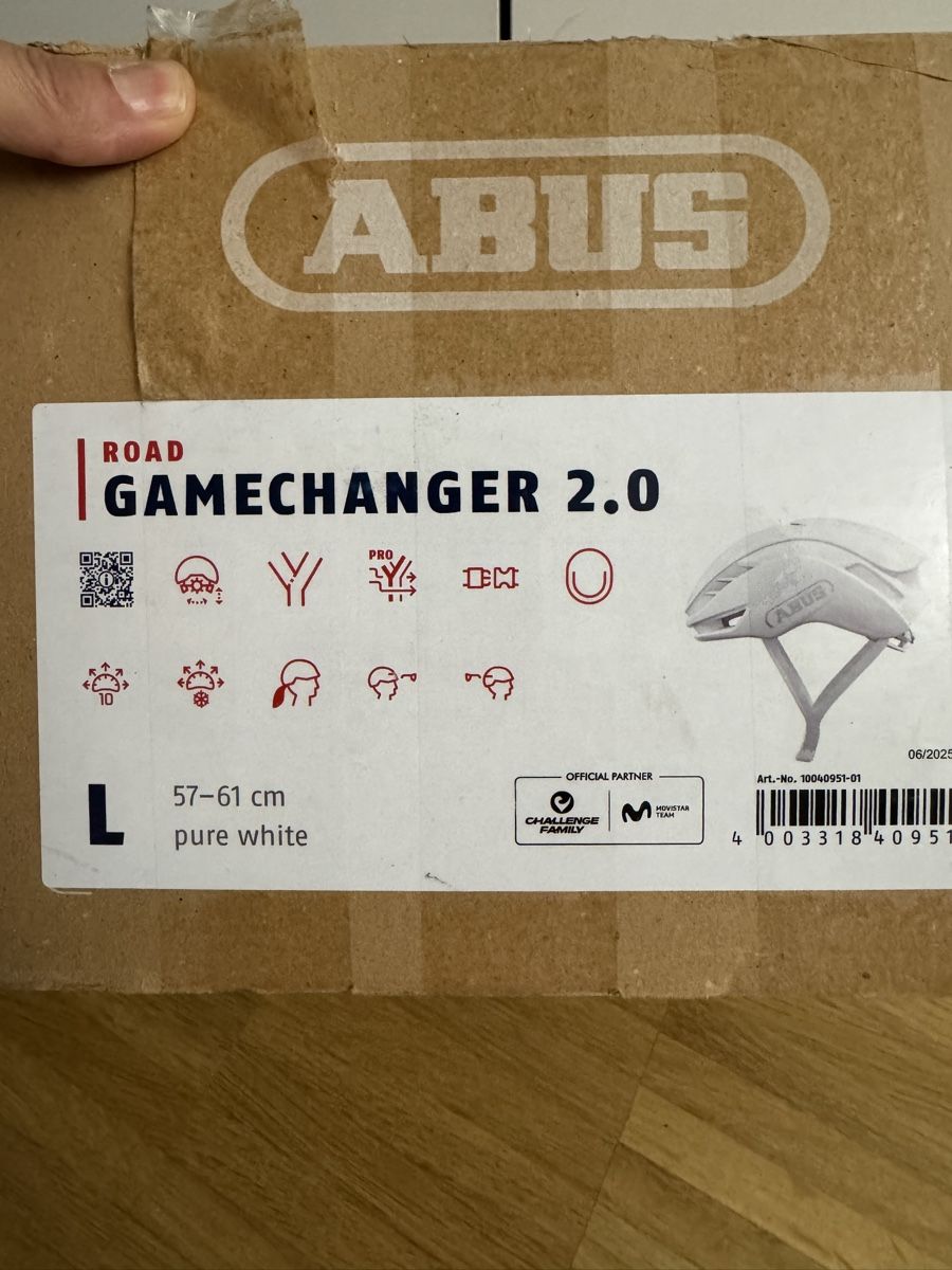Abus Caschi: ABUS GAMECHANGER 2.0 Helm L, neu – Nuovo e nell'imballaggio originale da Zuerich venduto da misele 1