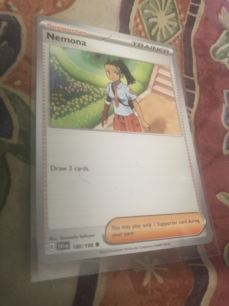Pokémon Carte collezionabili: Nemona (EN) – Nuovo (secondo la descrizione) da Lausanne venduto da fransadpop
