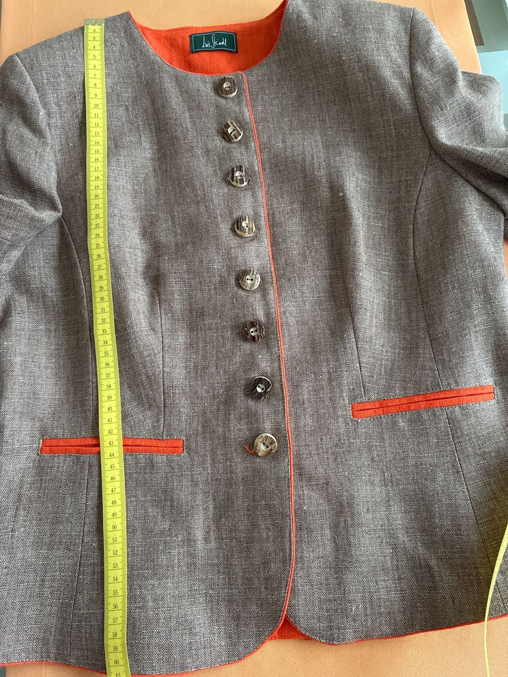 Giacche: Leinen-Blazer von Luis Steindl Gr. 42 – Usato da Davos Platz venduto da nanigl 7