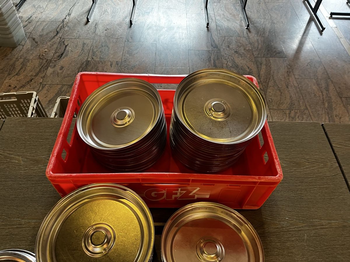 Elettrodomestici da cucina: 60 Chromstahl Clochen 26 x 3,5 cm – Usato da Dittingen venduto da Cervolino77 1