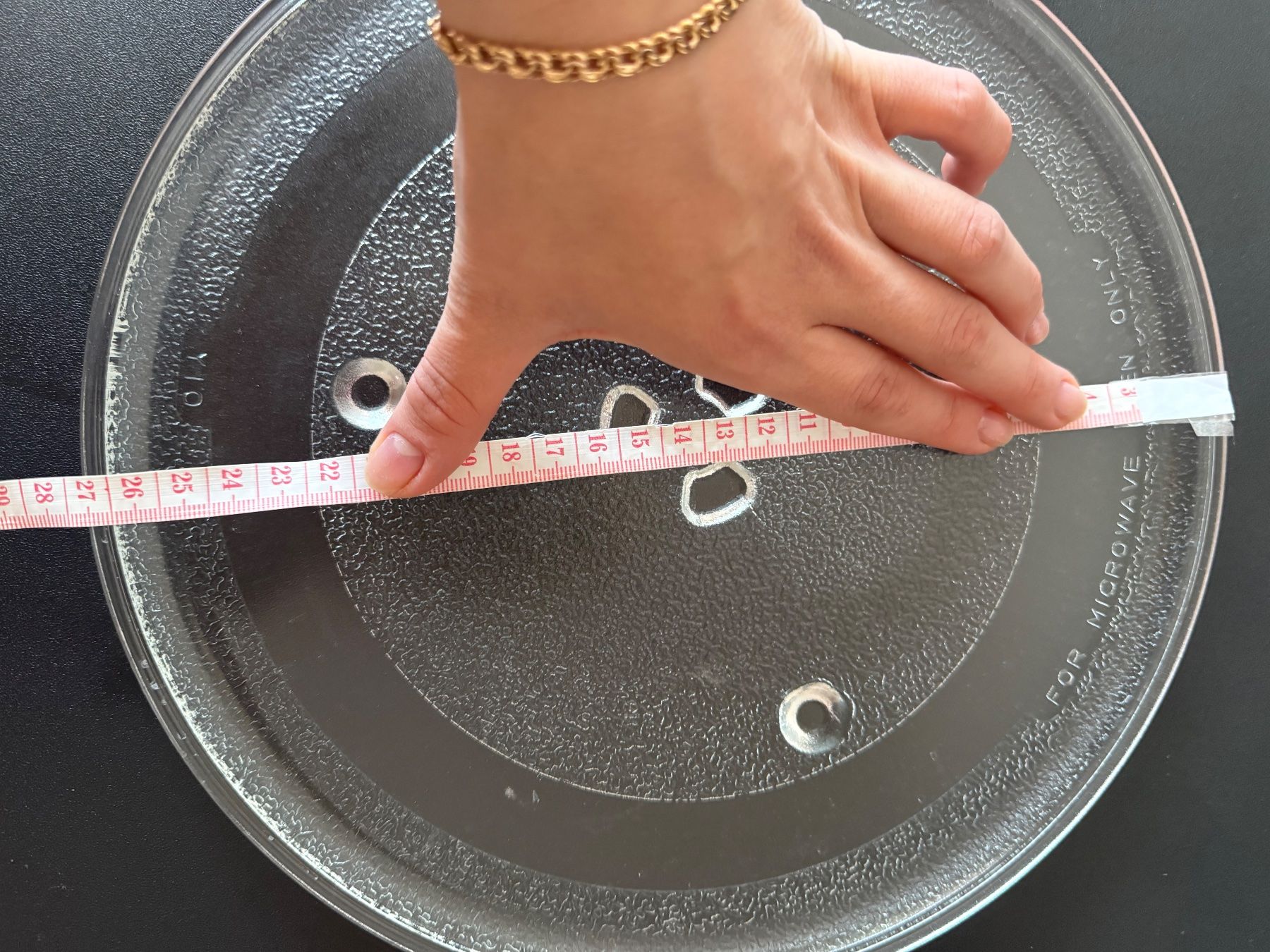 Plateaux: Mikrowellen Drehteller Glasplatte – D'occasion à Riehen par edu_92w7 4