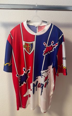 FC Basel Vintage Spezialtrikot XL, limitiertes Sammlerstück