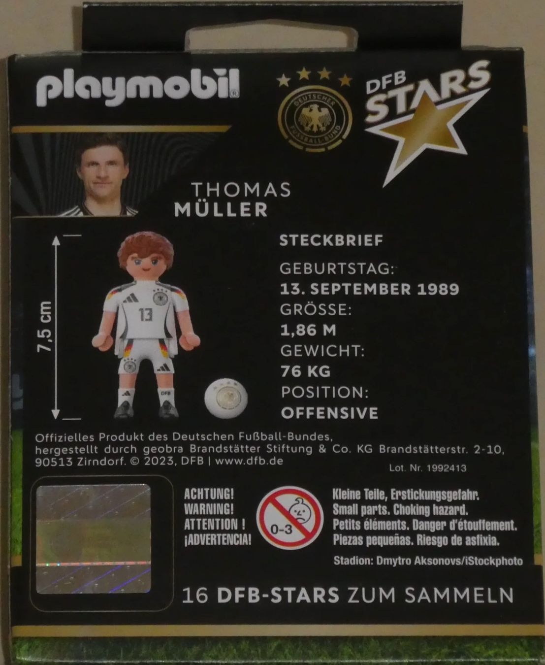 Playmobil Giocattoli: Playmobil 71673 Thomas Müller – Nuovo e nell'imballaggio originale da Wagenhausen venduto da M.Sieg 1