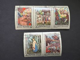 Russia 1969 Mi. 3689-93 Satz gest. (E1401)