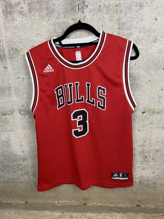 Maillot NBA Adidas Chicago Bulls Dwyane Wade #3 rouge – L
