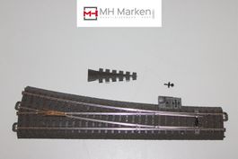 Märklin 24712 schlanke Weiche rechts manuell C-Gleis AC H0