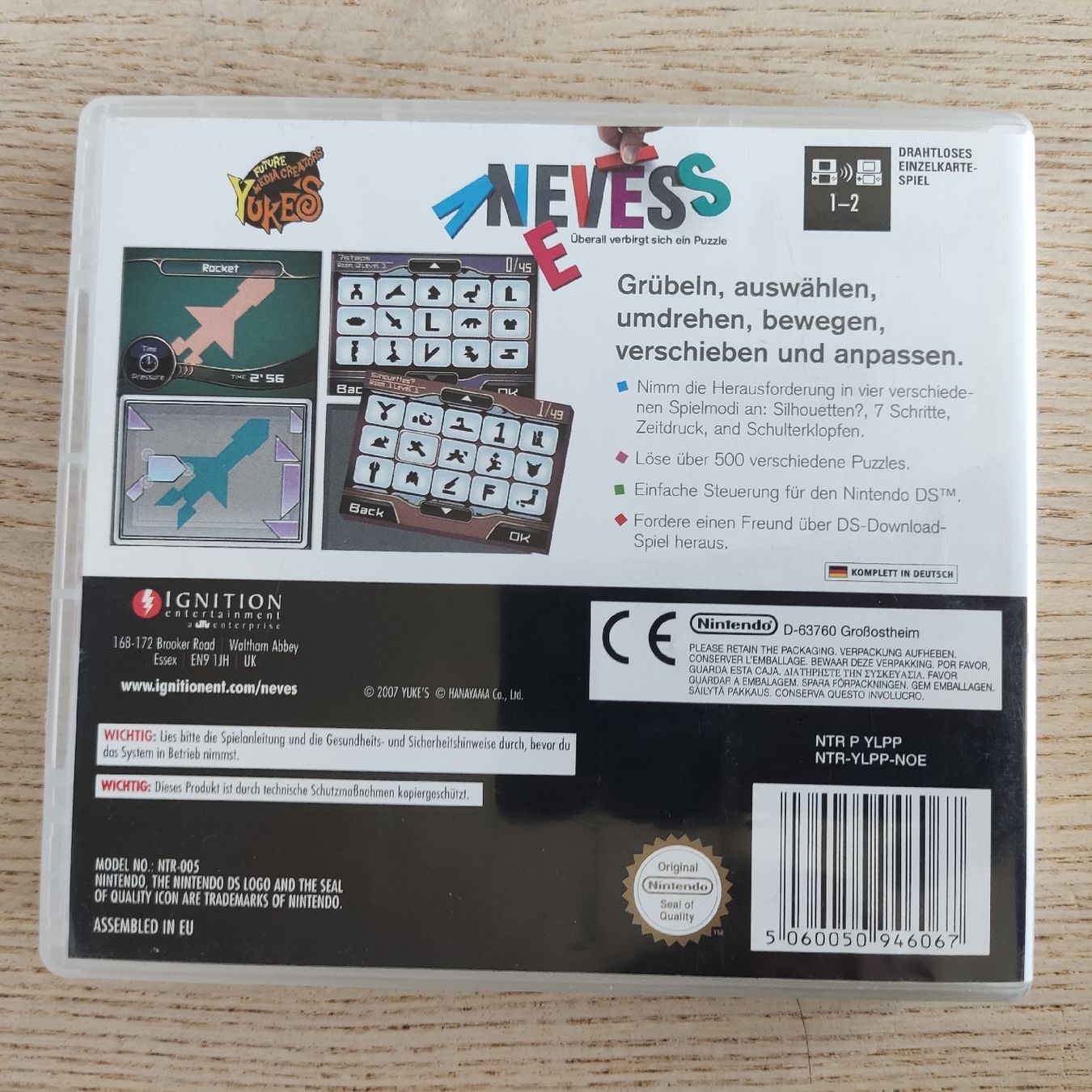 Nintendo Giochi: Neves – Nintendo DS – Usato da Schaffhausen venduto da philscardstore 1