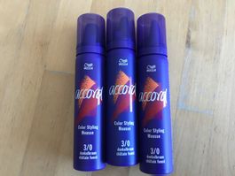 Color Styling Mousse Wella Accord 3/0
