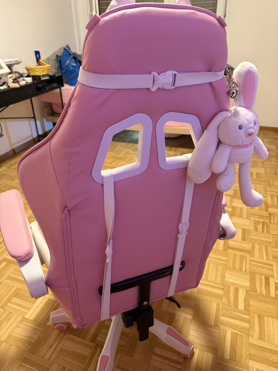 Sedie: Chaise de gaming/bureau en ROSE – Nuovo (secondo la descrizione) da Martigny venduto da ays_tw7n 5