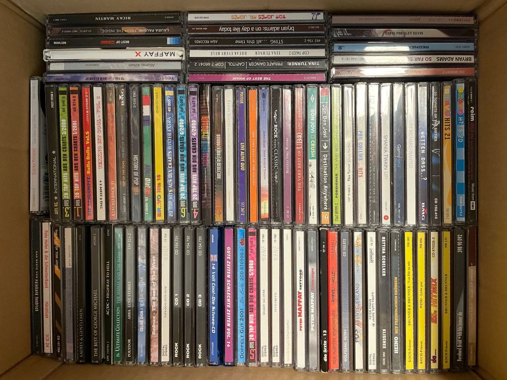 CD ( über 200 Stk) (Gebraucht) in Buckten für CHF 5 – mit Lieferung auf ...