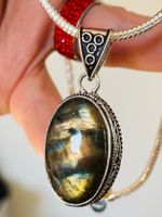 Labradorite Gemstone Handmade Jewelry Pendant