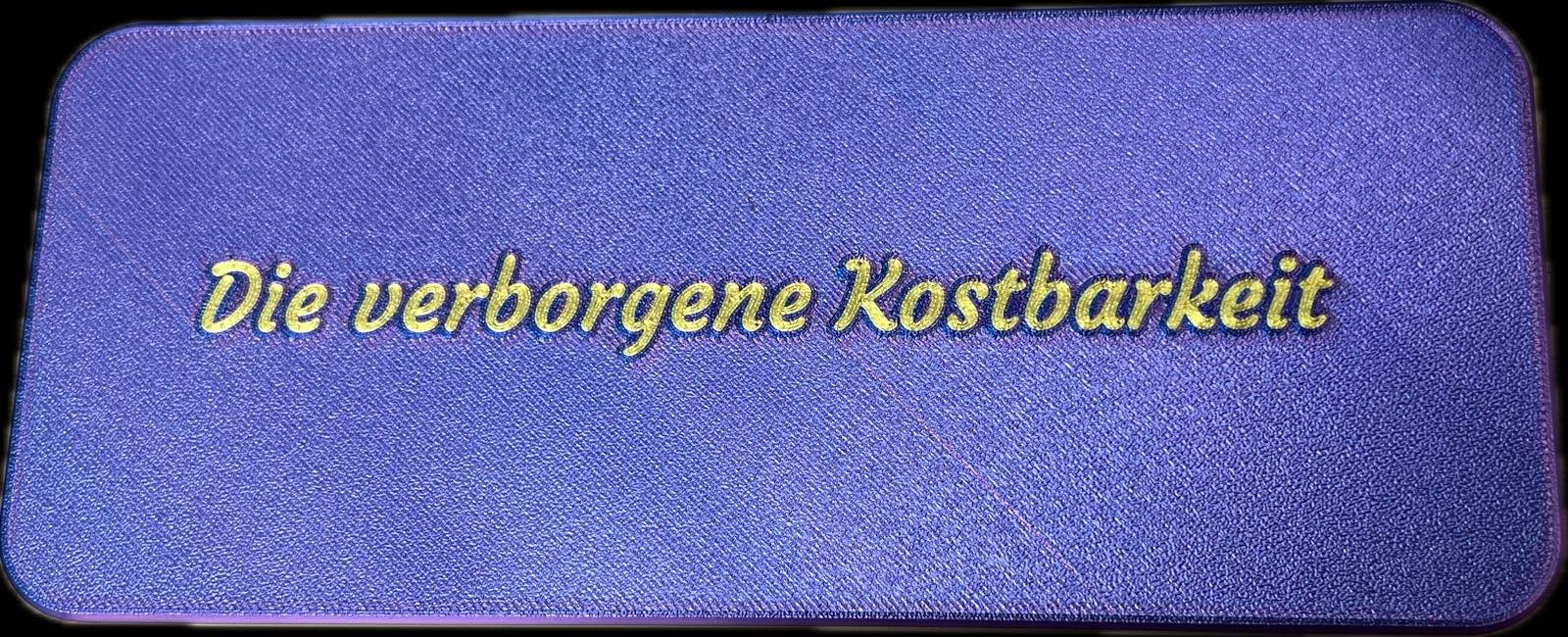 Altre raccolte & rarità: Exklusive Federbox mit Widmung - Geschenkidee! – Nuovo (secondo la descrizione) da Grosswangen venduto da Aljeka-Kreativ