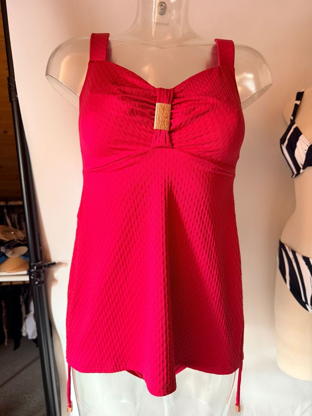 Costumi da bagno & Bikini: ULLA, Tankini ST. TROPEZ, Grösse 75E/38, Farbe Pink – Nuovo e nell'imballaggio originale da Rudolfstetten venduto da gst_g7xl