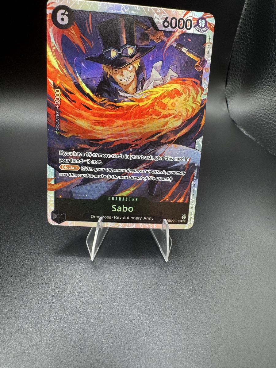 Bandai Carte collezionabili: Sabo PRB02 014 NM – Nuovo (secondo la descrizione) da Solduno venduto da OPHunters