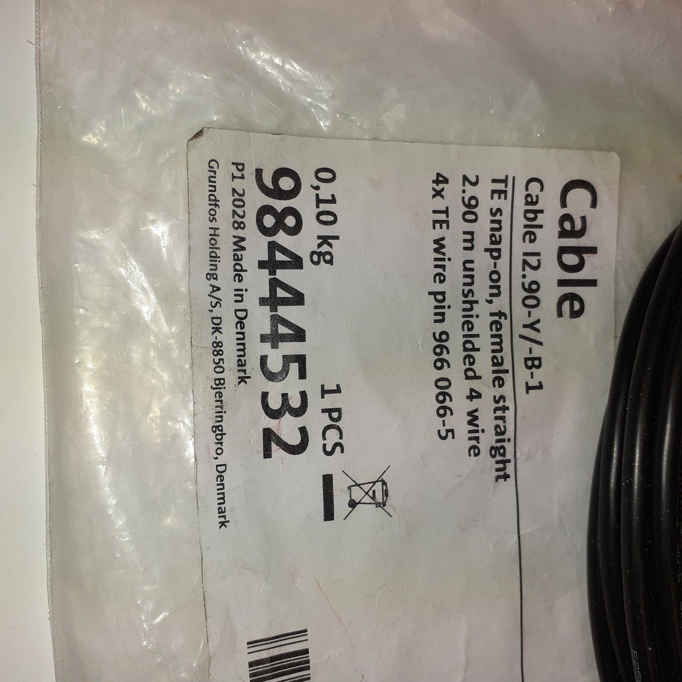 Kabel: Grundfos Kabel – Neu und originalverpackt aus Sursee von Alhpa 1