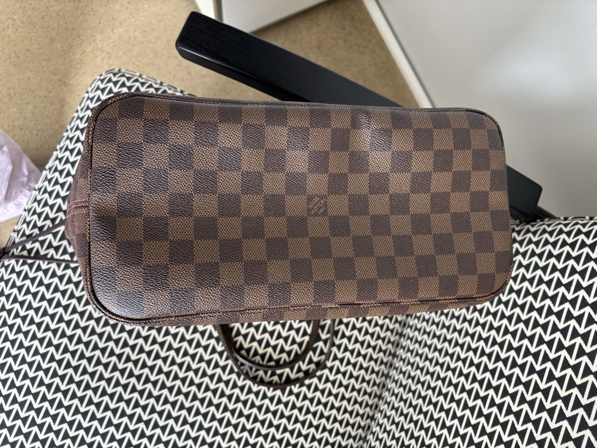 Louis Vuitton Borse da donna: Louis Vuitton Neverfull MM Damier Ebene – Usato da Biel/Bienne venduto da Eiskristall08 6