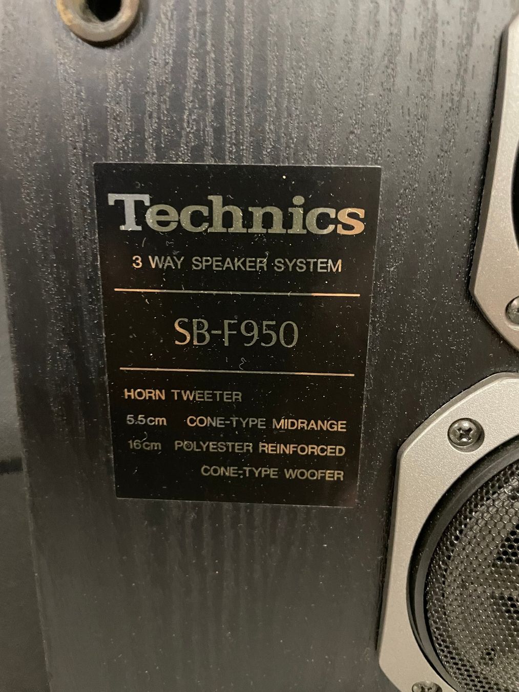 Technics Haut-parleurs: enceintes Technics SB-F950 – D'occasion à La Croix (Lutry) par netrajet 8