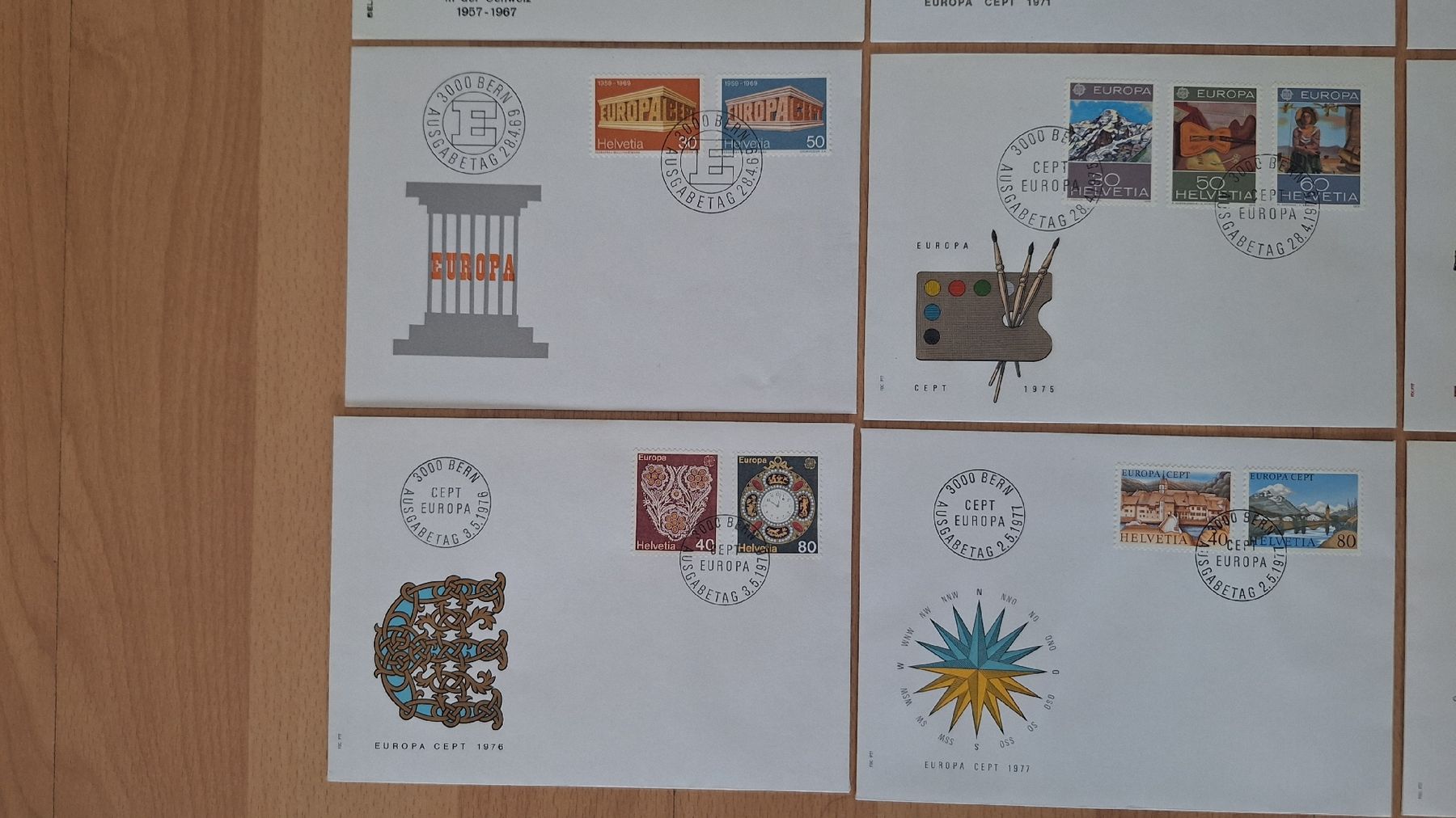 Tutti i francobolli: 18×FDC EUROPA – Nuovo (secondo la descrizione) da Pratteln venduto da walti-6060 4