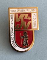 Pin Volksmusikfreunde Glarus Anstecknadel - Rarität!