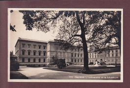 GENEVE - Université et Muséum - 1924