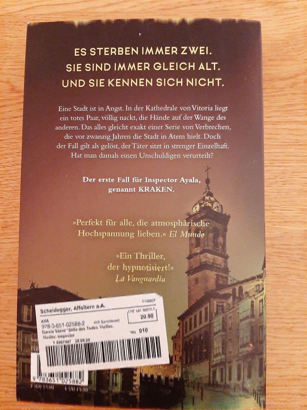 Livres: Eva Garcia Saenz Die Stille des Todes – Neuf (Voir description) à Affoltern am Albis par Sabinezc 1