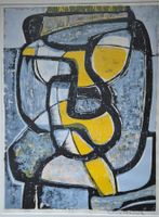 Guy Renne (1925-1990), Lithographie abstrakt, handsigniert