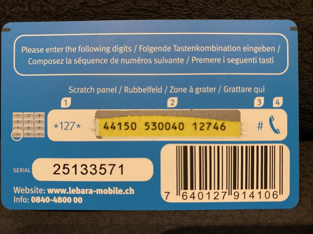 Schede telefoniche: Carte dos 1 – Usato da Lausanne venduto da babacard10 1